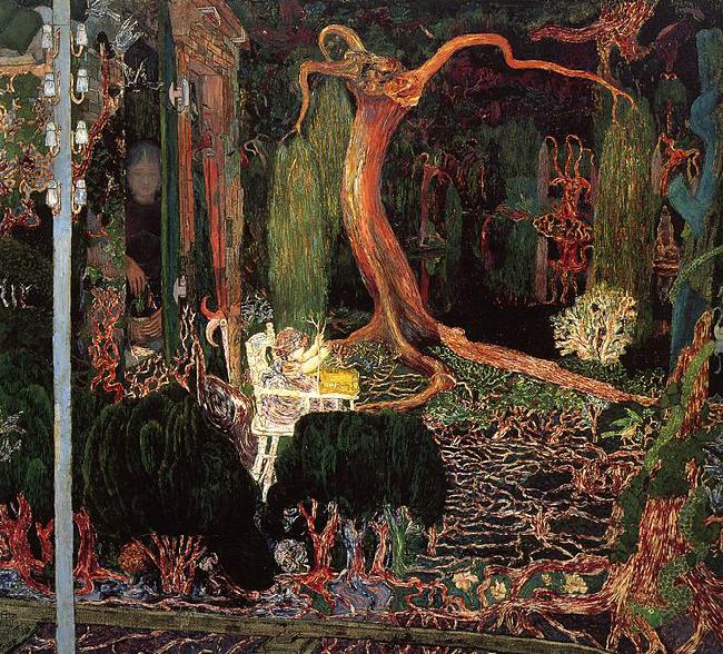 Jan Toorop The new generation Norge oil painting art